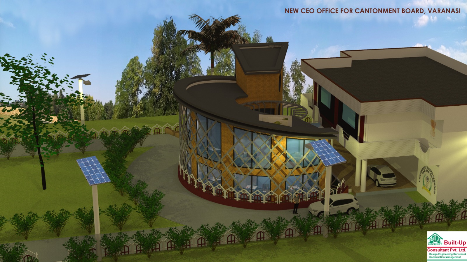 Planning, Design Engineering  Consultancy of New CEO Office for Cantonment Board, Varanasi.